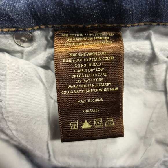 Kut From The Kloth Jeans Women's Size 6 Medium Wash Skinny Jeans Ankle Zipper - Picture 5 of 11